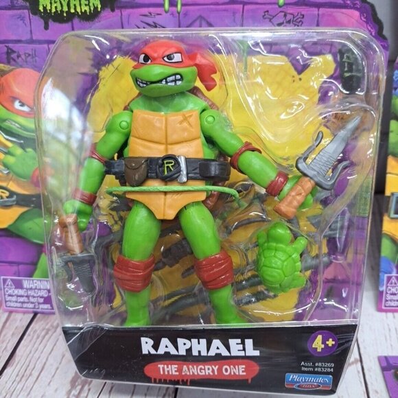 Teenage Mutant Ninja Turtles Mutant Mayhem Action Figures 4-Pack: Raphael Leonar - Picture 2 of 7
